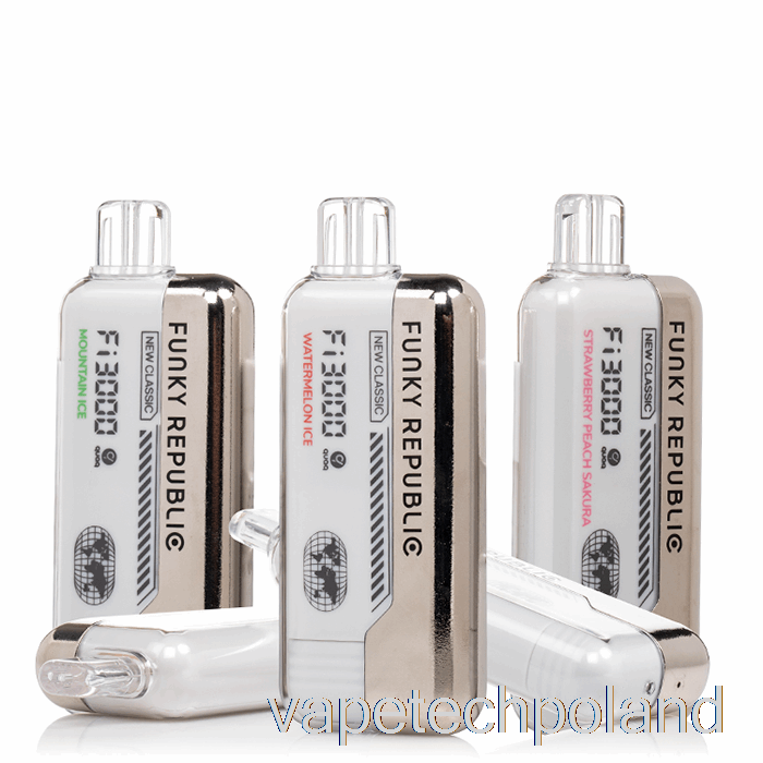 Vape Polska Funky Republic Fi3000 Jednorazowy Arbuz Jabłkowy